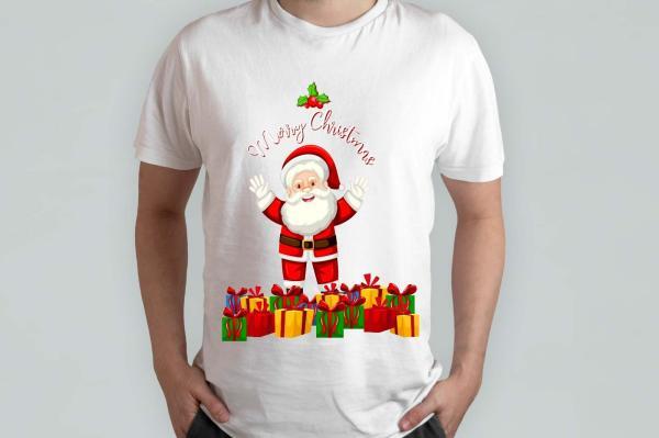 noel baba tişört