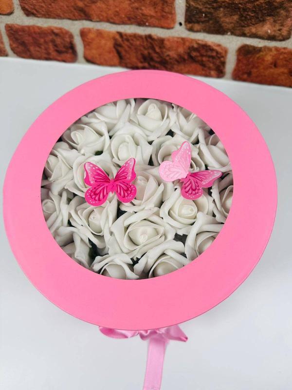 3'Lü Açılır Kutulu Pembe Hediye Kutusu - Görsel 8