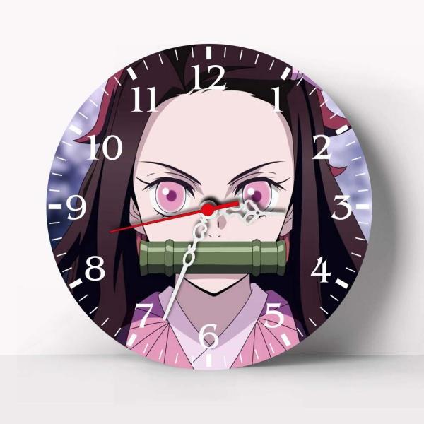 anime baskılı duvar saati