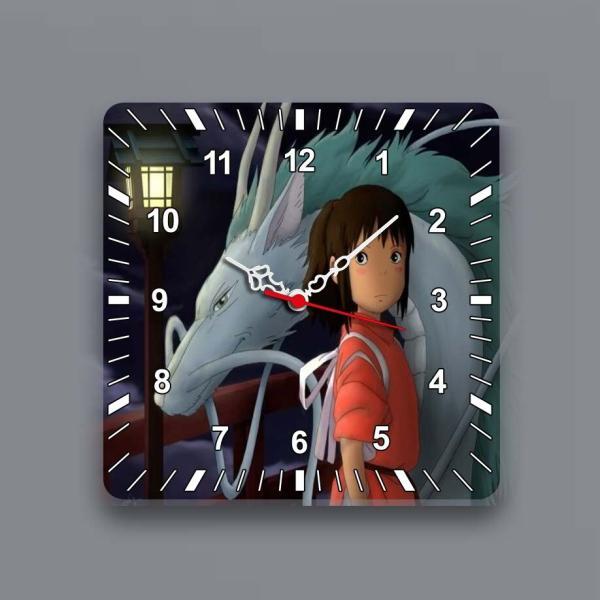 spirited away anime duvar saati