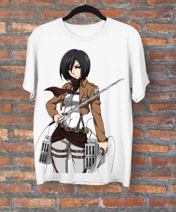attack on titan tişört