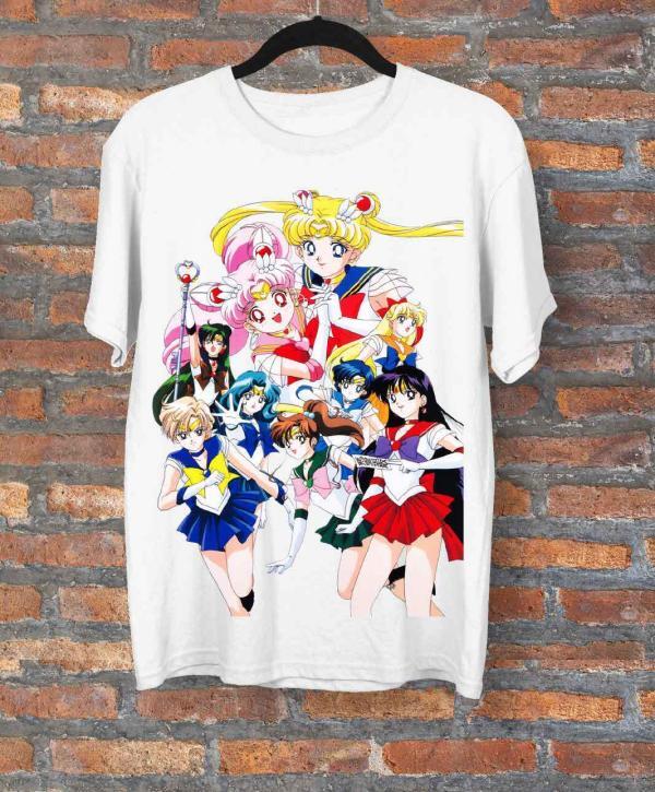 sailor moon tişört