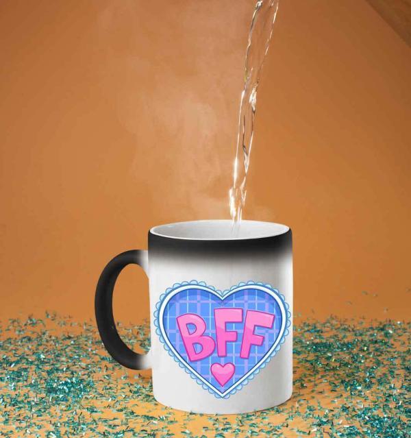 BFF Tasarımlı Sihirli Kupa Bardak