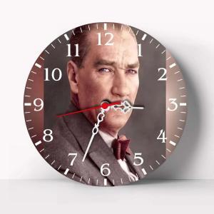 Atatürk Tasarımlı Duvar Saati