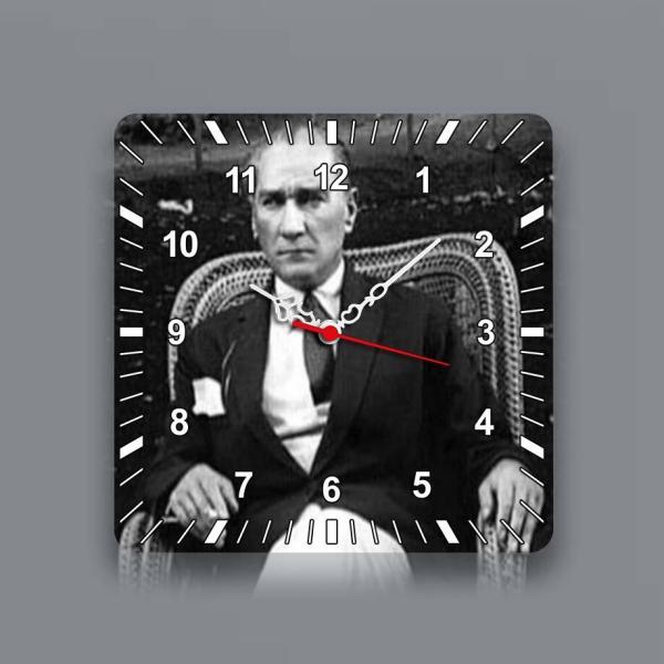 Atatürk Tasarımlı Duvar Saati