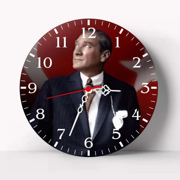 Atatürk Tasarımlı Duvar Saati