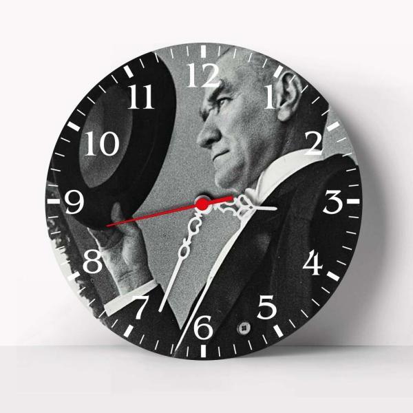 Atatürk Tasarımlı Duvar Saati