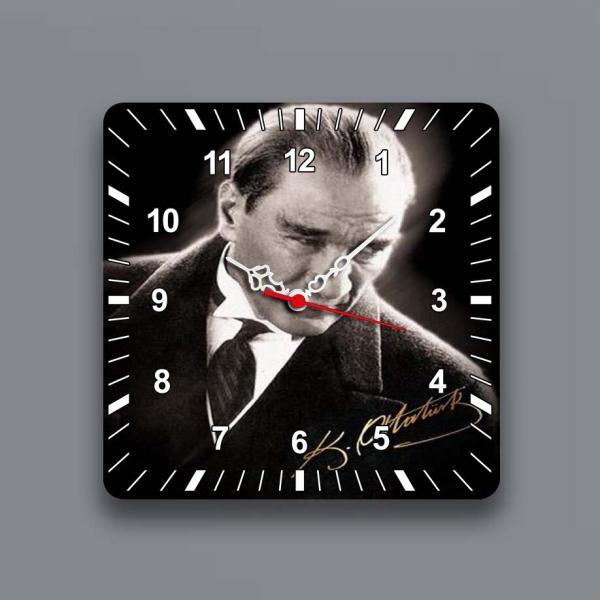 Atatürk Tasarımlı Duvar Saati