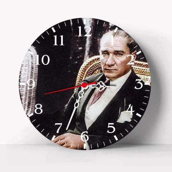 Atatürk Tasarımlı Duvar Saati