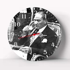 Atatürk Tasarımlı Duvar Saati