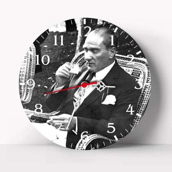 Atatürk Tasarımlı Duvar Saati