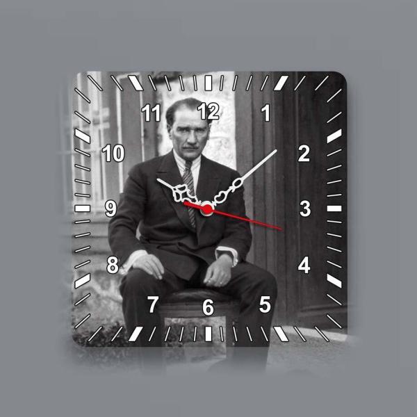 Atatürk Tasarımlı Duvar Saati