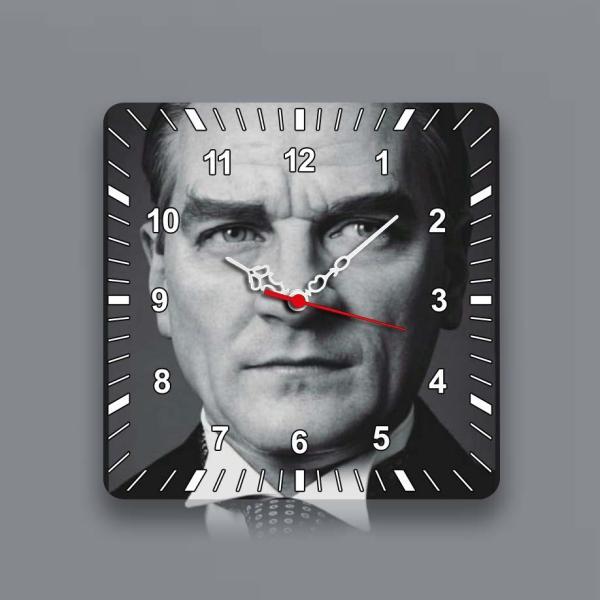 Atatürk Tasarımlı Duvar Saati
