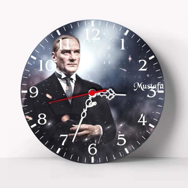 Atatürk Tasarımlı Duvar Saati
