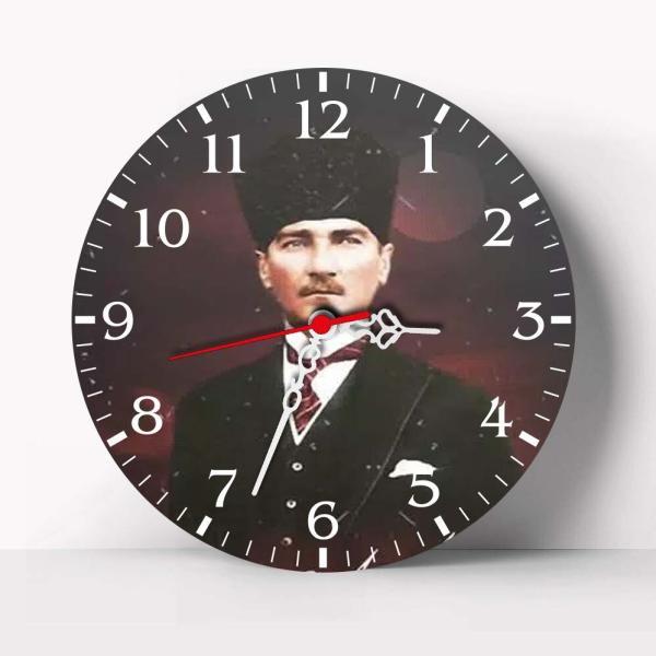 Atatürk Tasarımlı Duvar Saati