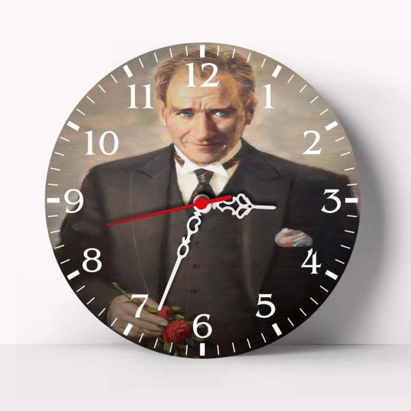 Atatürk Tasarımlı Duvar Saati