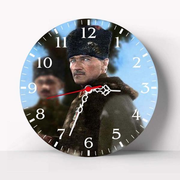Atatürk Tasarımlı Duvar Saati