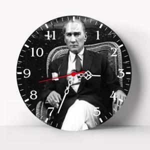 Atatürk Tasarımlı Duvar Saati