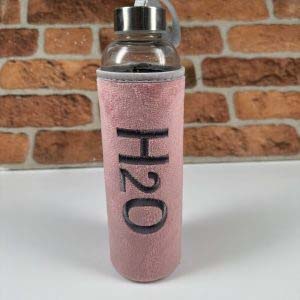 H2O Renkli Cam Su Matarası