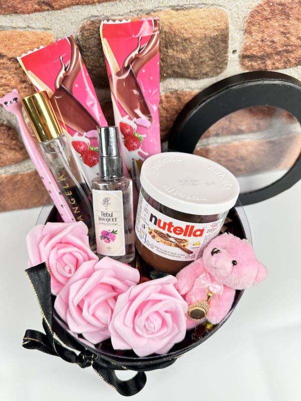 Nutellalı Pembe Konsept Set - Görsel 2