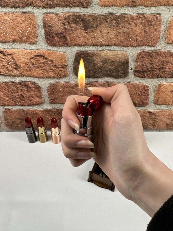 Kadına Özel Gri Ruj Çakmak - Görsel 3