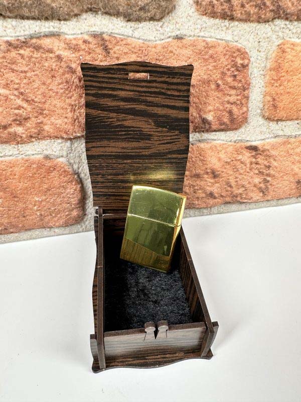 Kişiye Özel Gold Zippo Çakmak