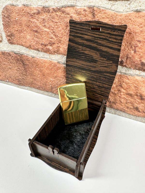 Kişiye Özel Gold Zippo Çakmak - Görsel 2