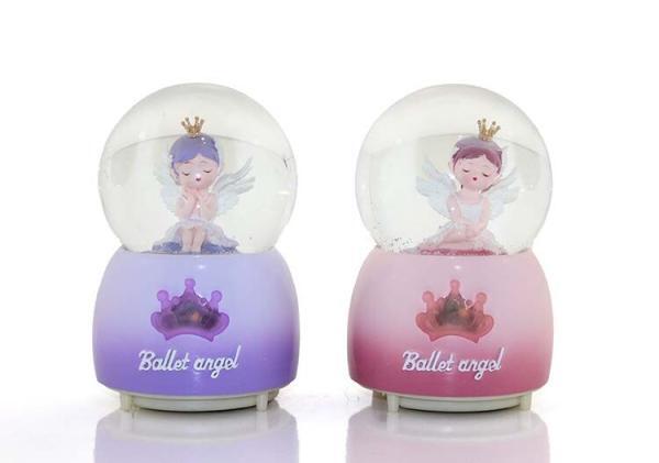 Kar Küresi Işıklı Müzikli Küre 13 Cm