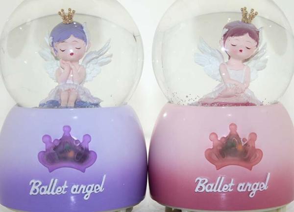 Kar Küresi Işıklı Müzikli Küre 16 Cm - Görsel 2