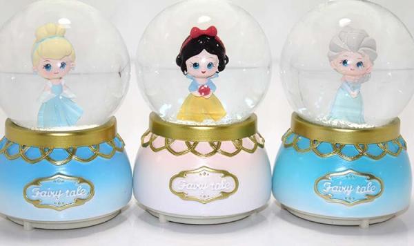Kar Küresi Işıklı Müzikli Küre 13 Cm - Görsel 2