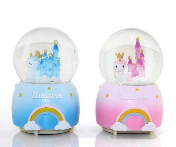Kar Küresi Püskürtmeli Işıklı Müzikli Küre 16 Cm