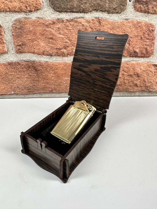 Kişiye Özel Gold Çakmak - Görsel 3