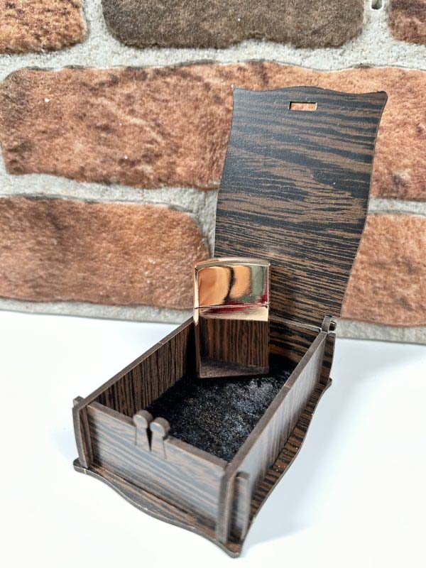 Kişiye Özel Rose Zippo Çakmak