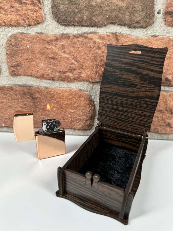 Kişiye Özel Rose Zippo Çakmak - Görsel 3
