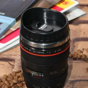 Lens Objektif Görünümlü Termos Kupa Bardak 300 Ml
