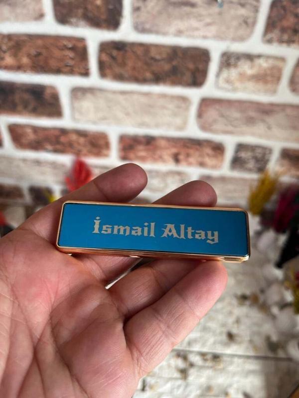Mavi Çakmaklı Anahtarlıklı Erkek Set - Görsel 4