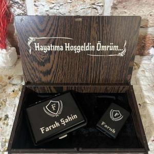 Sigara Tabakalı Çakmak Set