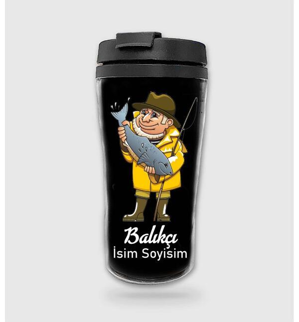Balıkçı Tasarımlı Termos
