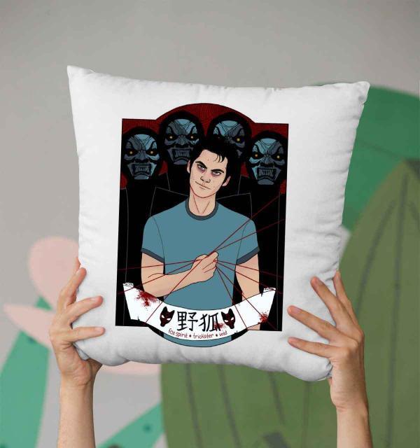 Teen Wolf Tasarımlı Yastık