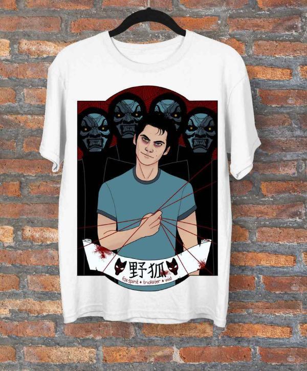 Teen Wolf Tasarımlı Tişört
