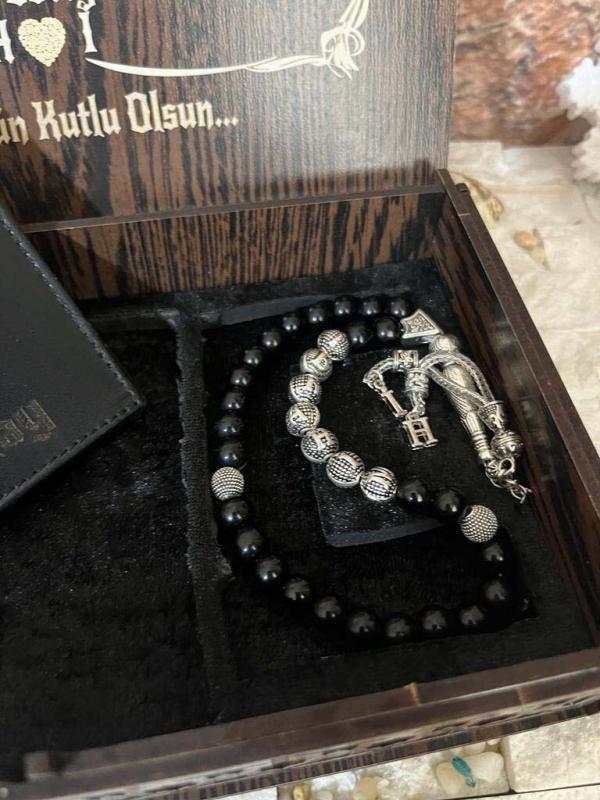Kişiye Özel Cüzdanlı Tesbihli Set - Görsel 2