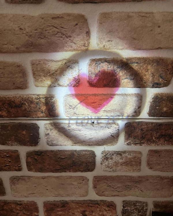 Kalp Tasarımlı I Love You Yansıtmalı Çakmak - Görsel 2