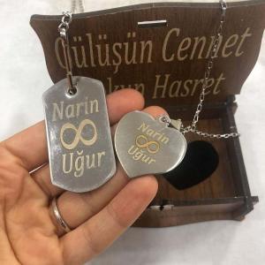 Kişiye Özel Çift Künyesi