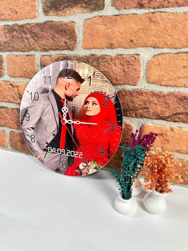 Kişiye Özel Duvar Saati - Görsel 2