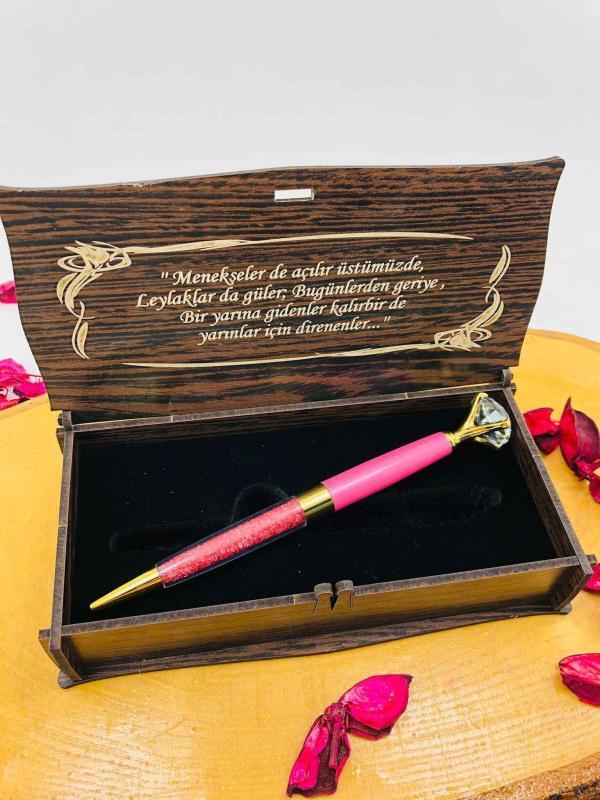 Tektaş Tasarımlı Pembe Kalem