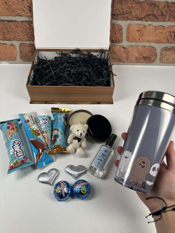 Vanilya Kokulu Mumlu Termos Set - Görsel 3