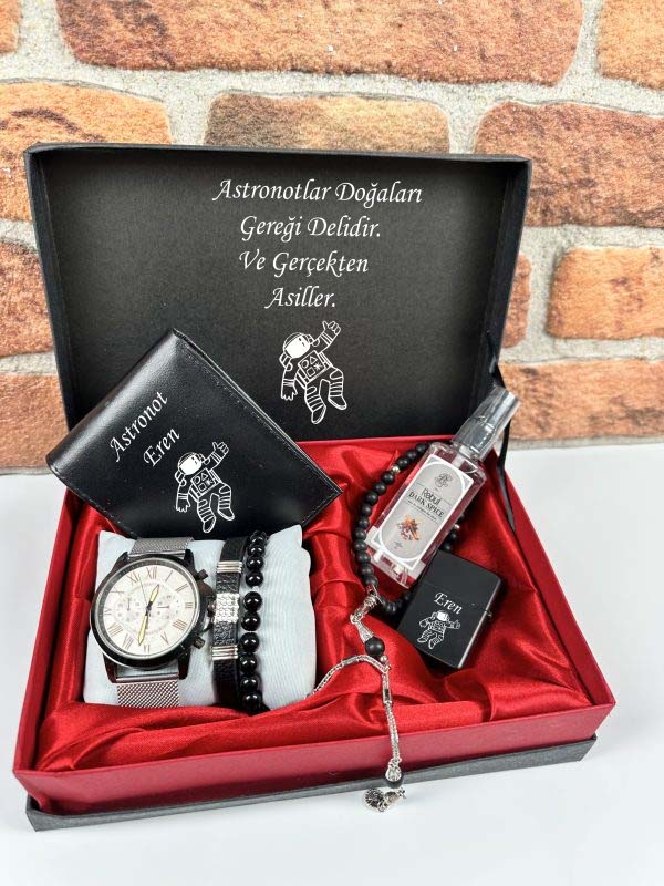 Astronot Tasarımlı Erkek Set