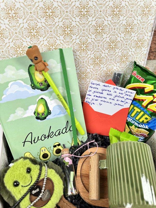 BFF Bileklikli Avokado Kupa Set - Görsel 2