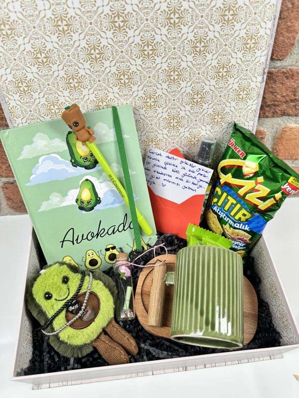 BFF Bileklikli Avokado Kupa Set - Görsel 3