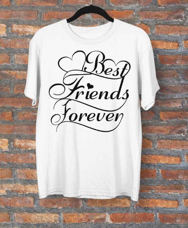 best friends tişört